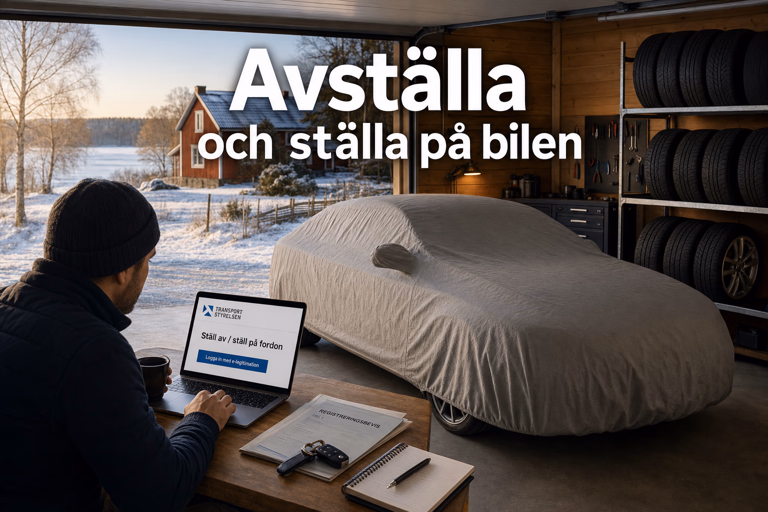 Avställa och ställa på bilen - så gör du