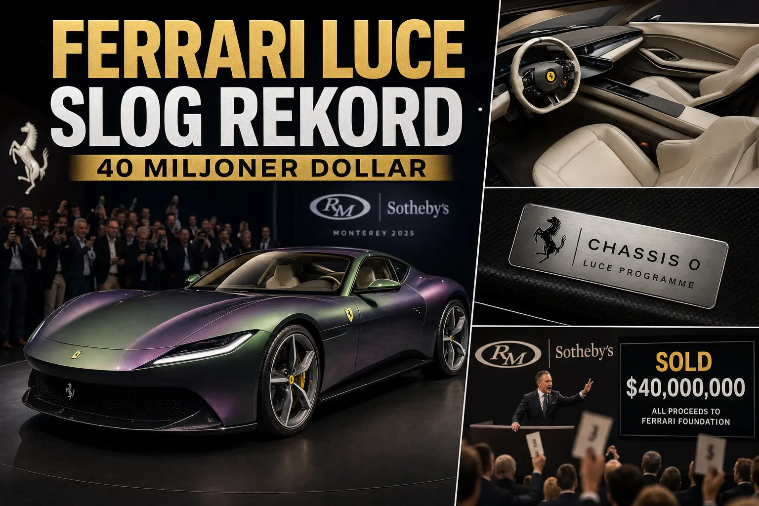 Herbie Wertheim betalade 40 miljoner dollar för första Ferrari Luce