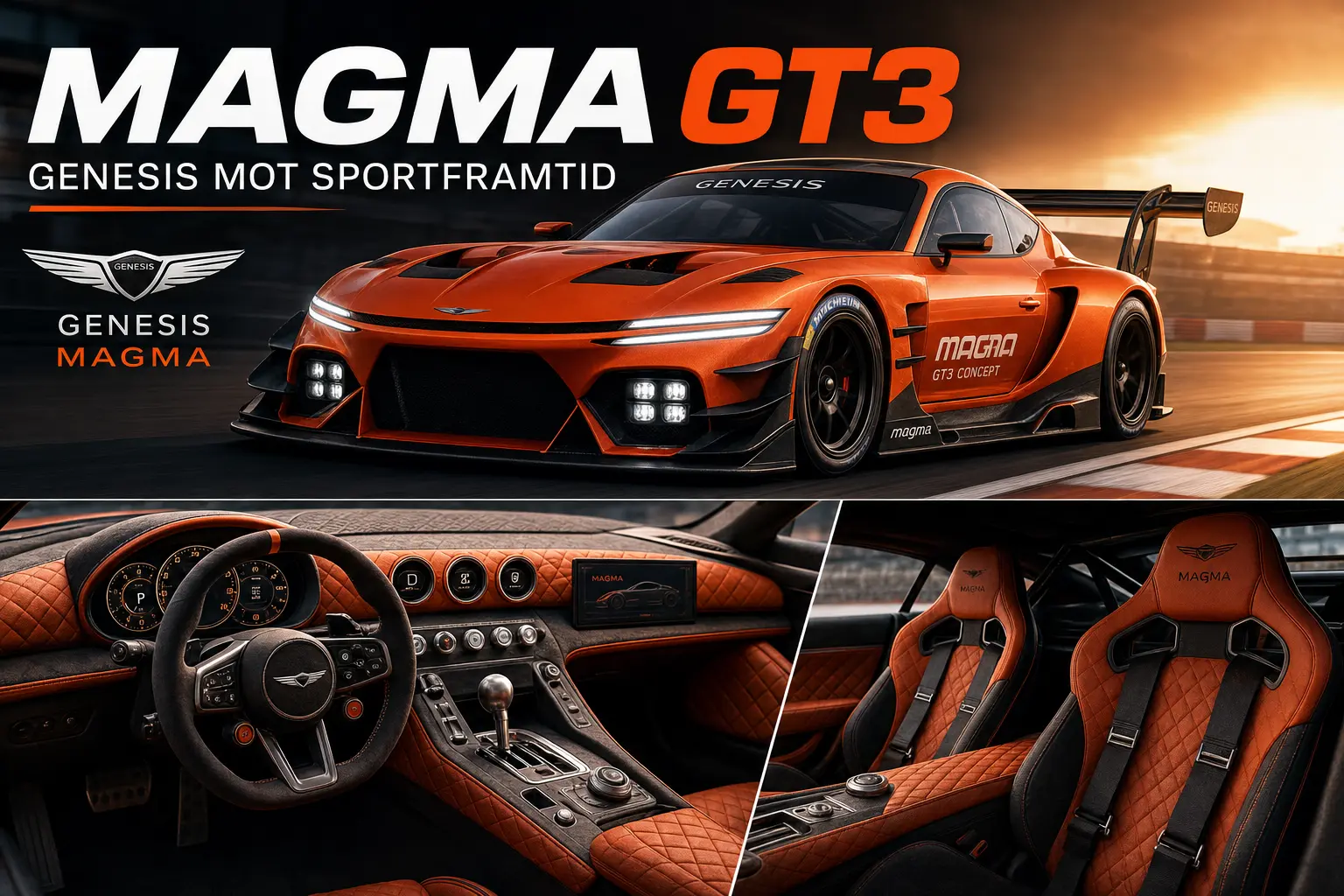 Genesis Magma GT3 Concept visar märkets möjliga GT3-framtid
