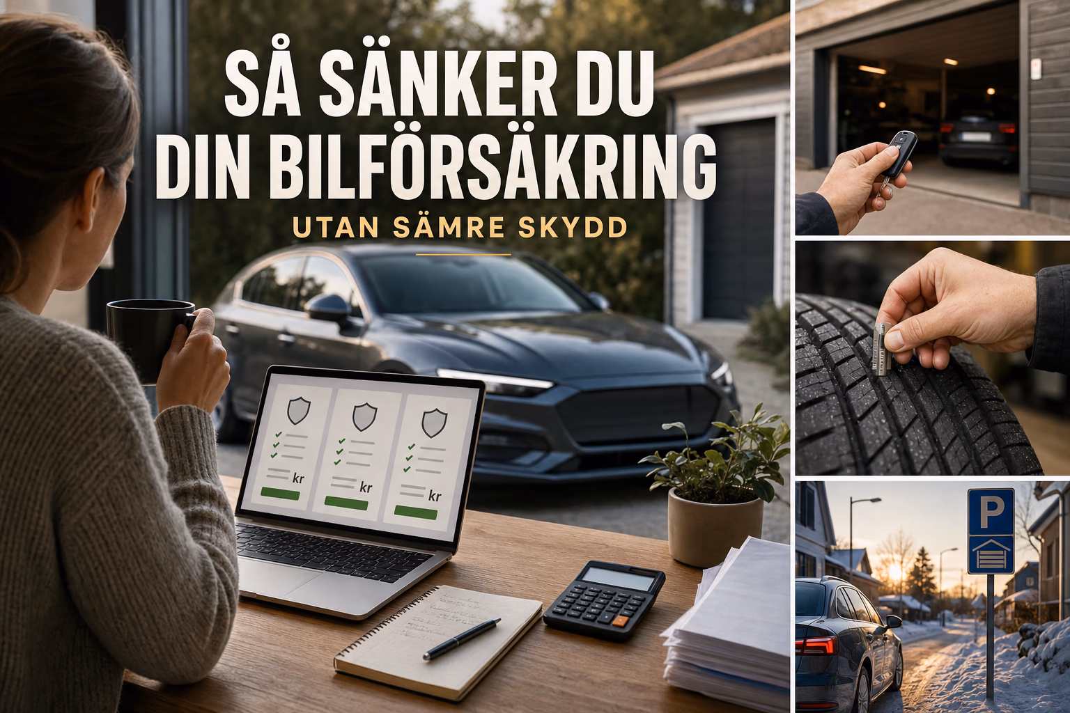 Så sänker du din bilförsäkring utan sämre skydd