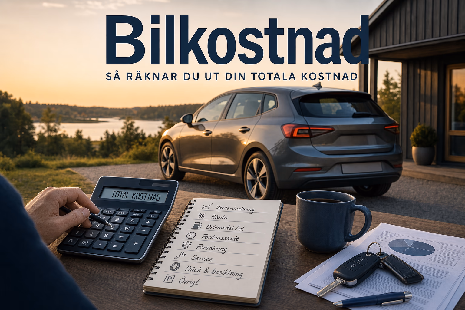 Vad kostar det att äga en bil? Så räknar du ut din totala bilkostnad